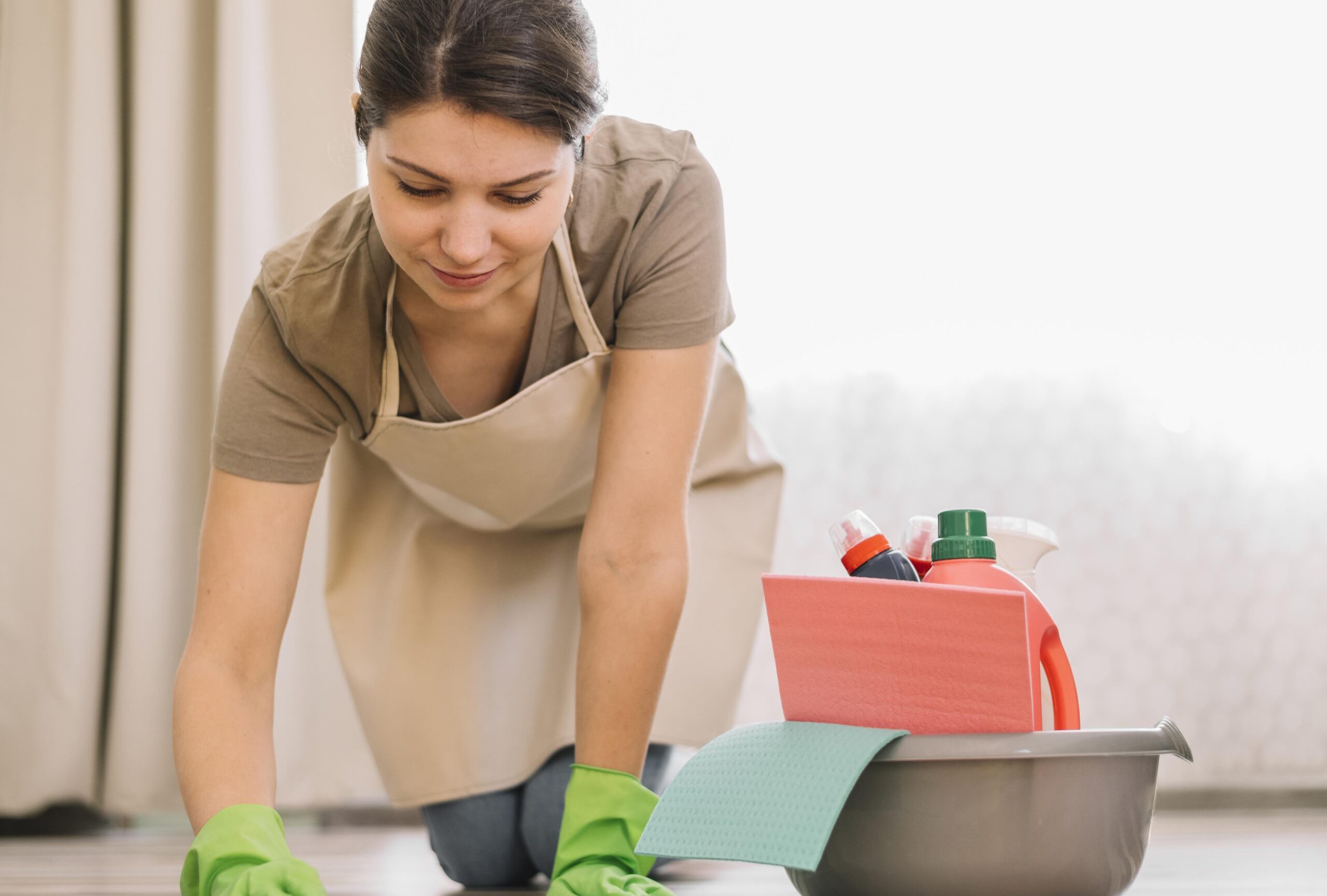 woman-wiping-floor